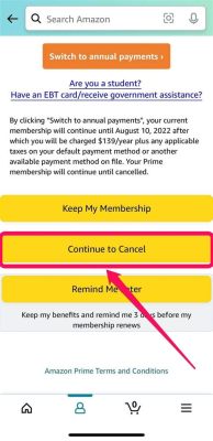 how cancel amazon music how does the cancellation process affect your Amazon Prime membership