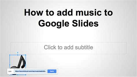 how to put music on a google slideshow - let's explore the magic of blending sound and visuals